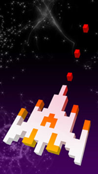 Computerspiele frher - Pixelraumschiff